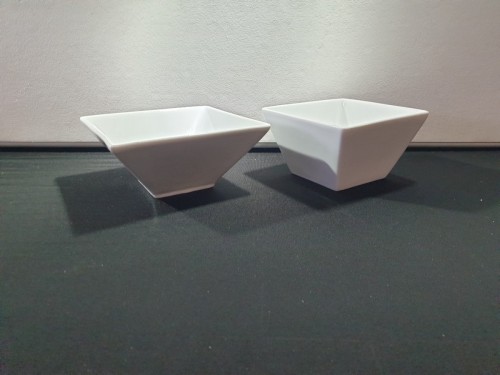 Soepkom - Napoli - Vierkant 14x14x7cm (Krat 20 stuks)